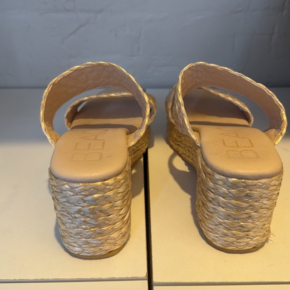 Coconuts by Matisse Women's Ocean Ave Espadrille Platform Sandal Slide sz 10 - Picture 3 of 5